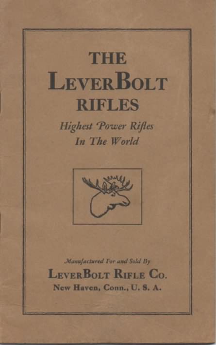 Lever Bolt rifle catalog