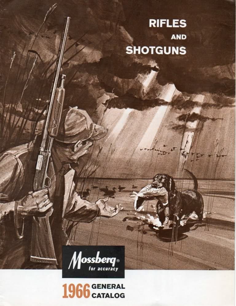 mossberg gun catalog 1966