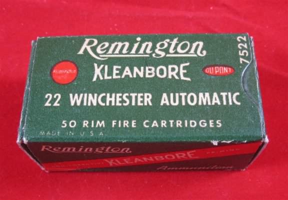 Winchester automatic 22 ammunition