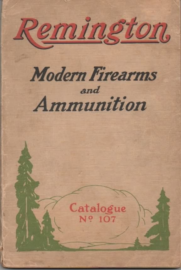 Remington gun catalog 1923