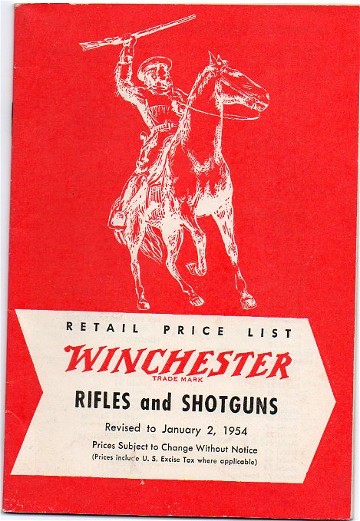 Winchester 1954 gun catalog