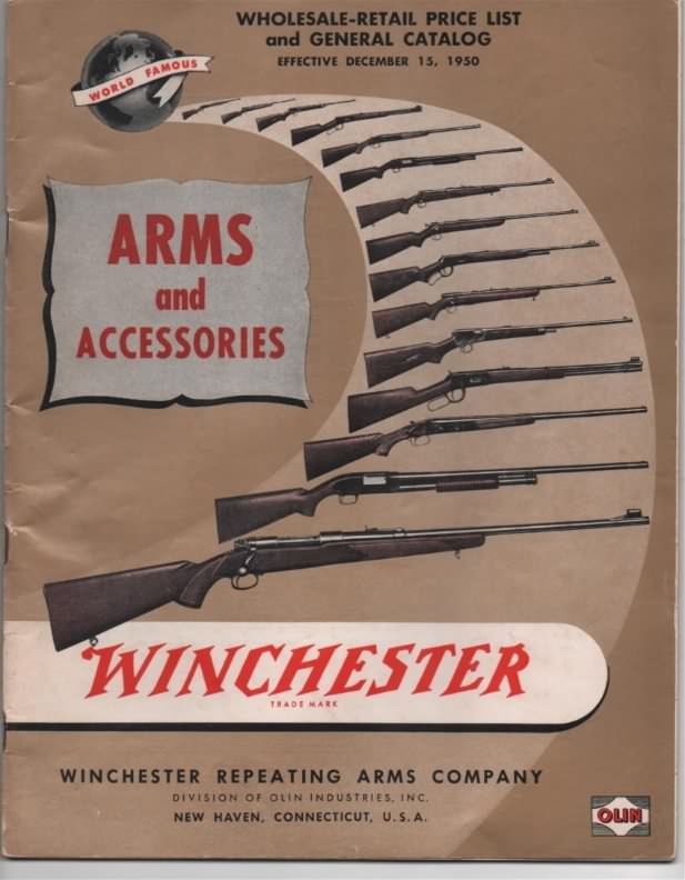 Vintage Winchester Shotshell Game Guide Advertising piece w functional use Type2